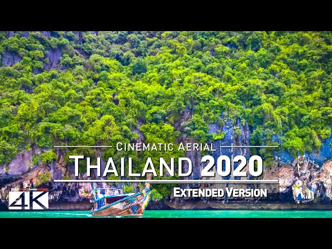 【4K】Drone Footage | The Beauty of Thailand in 22 Minutes 2019 | Cinematic Aerial Bangkok Koh Phangan