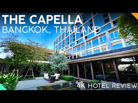 THE CAPELLA Bangkok, Thailand【4K Tour & Review】AWARD WINNING 5-Star Hotel
