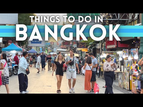 Best Things To Do in Bangkok Thailand 2023 4K