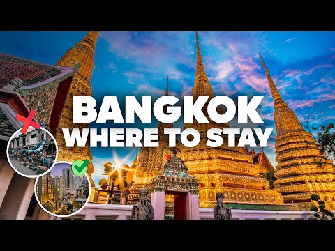 WHERE TO STAY IN BANGKOK! Best Areas and Budget Hotels!